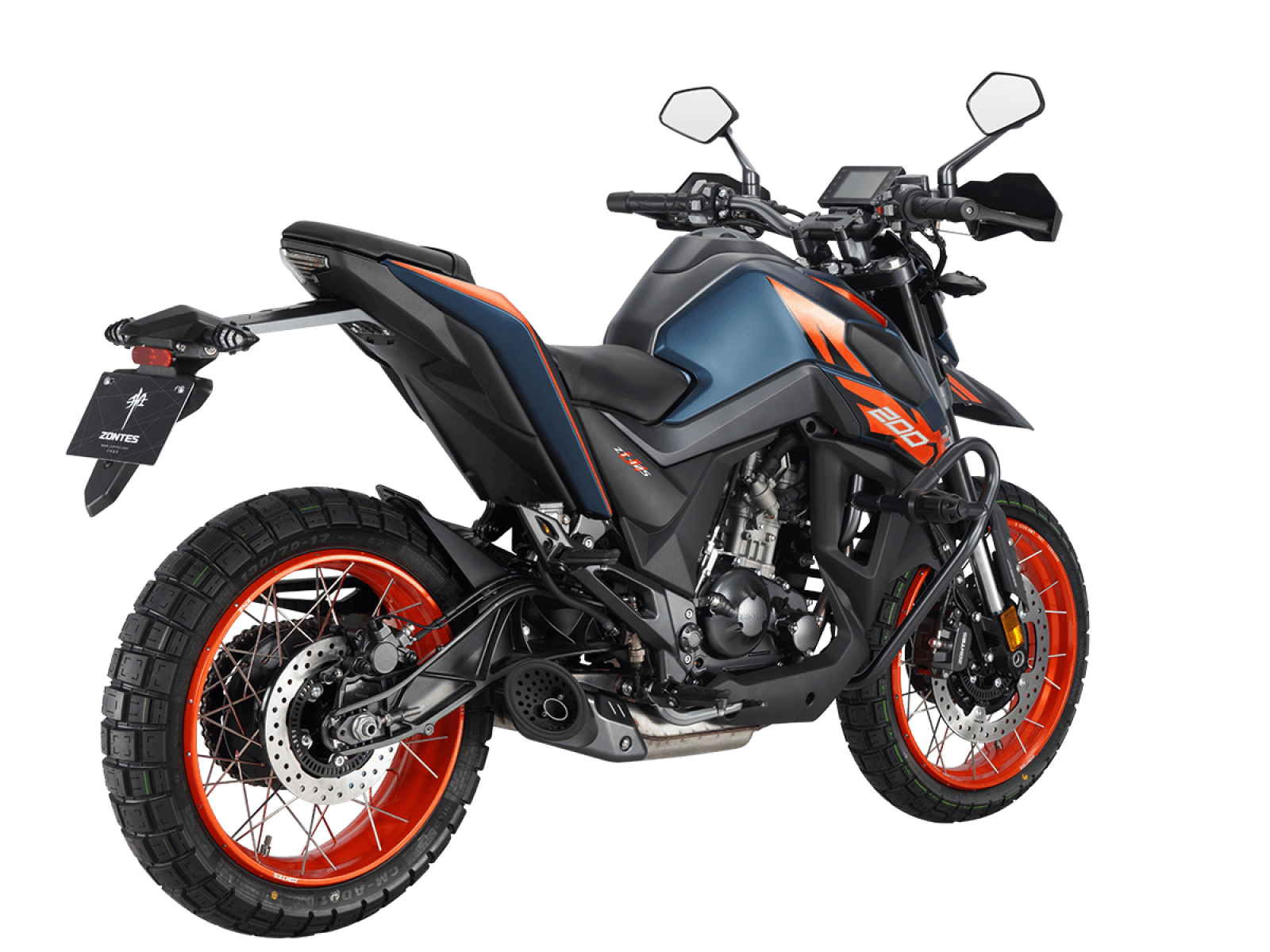 Мотоцикл ZONTES ZT200-U1 Blue Orange